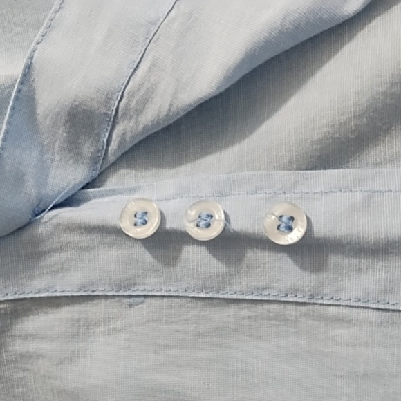 Sovereign Code Roll Sleeve Light Weight Safari Style Chambray Shirt Extra Large - Picture 10 of 14